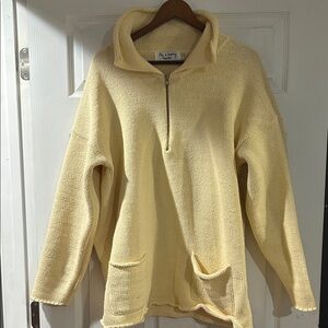 Vintage Bkg & Company New York pastel cotton cardigan sweater 1 sz fits all